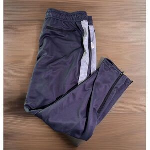 Reebok Interlock Ebony Jogger Pant‎ 2XL Reflective Ankle Zip Men's Pocket NWT